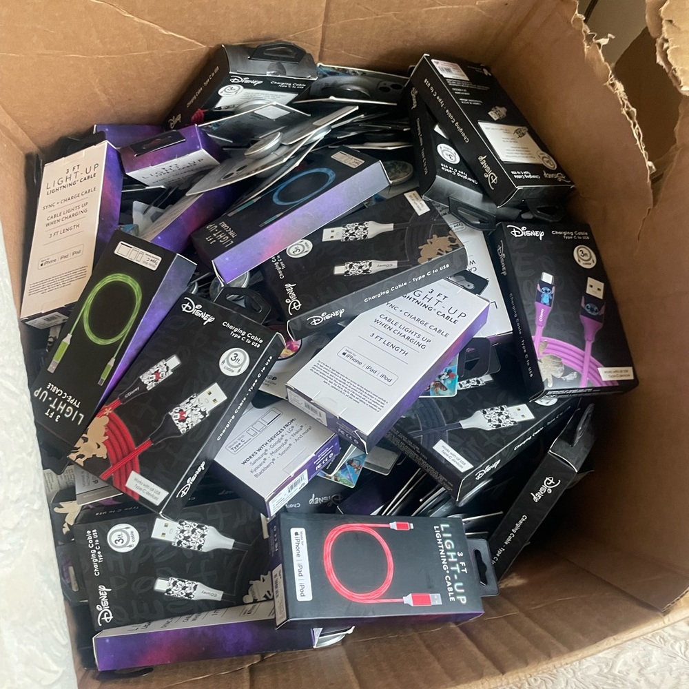 Disney Colorful Light-Up Cables